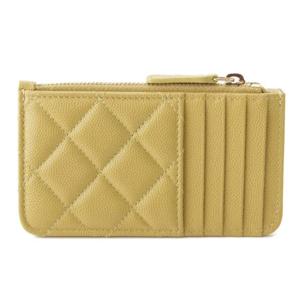 シャネル(Chanel) ココマーク タイムレスクラシック キャビアスキン マトラッセ コイン カードケース 中古 通販 retro レトロ