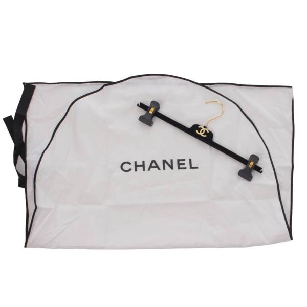 シャネル Chanel 23年 エンブロイダリー プリント スパンコール 