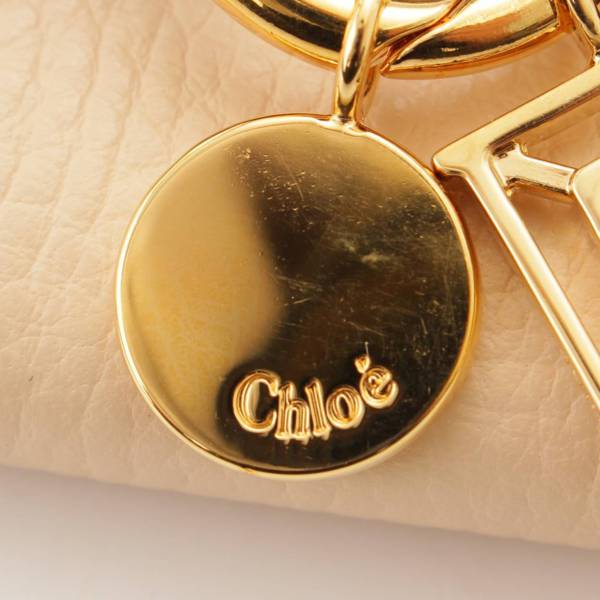 クロエ(Chloe) レザー アルファベットコンパクトウォレット 財布