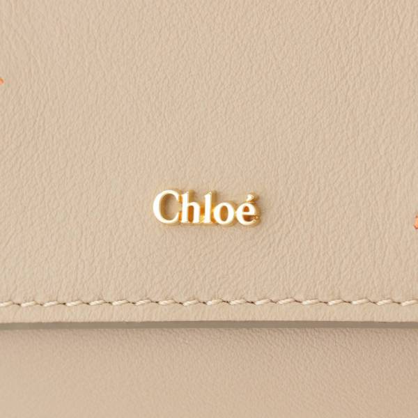 クロエ(Chloe) リトルホース レザー コンパクトミニ 二つ折り財布 