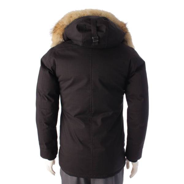 カナダグース CANADA GOOSE メンズ CRESTON PARKA クレストン フード ダウンジャケット 3481JMB ブラック 2XS  中古 通販 retro レトロ