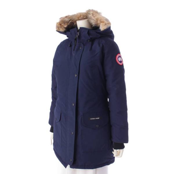 カナダグース CANADA GOOSE TRILLIUM PARKA トリリウムパーカ ダウンジャケット 6660LA ネイビー M 中古 通販  retro レトロ