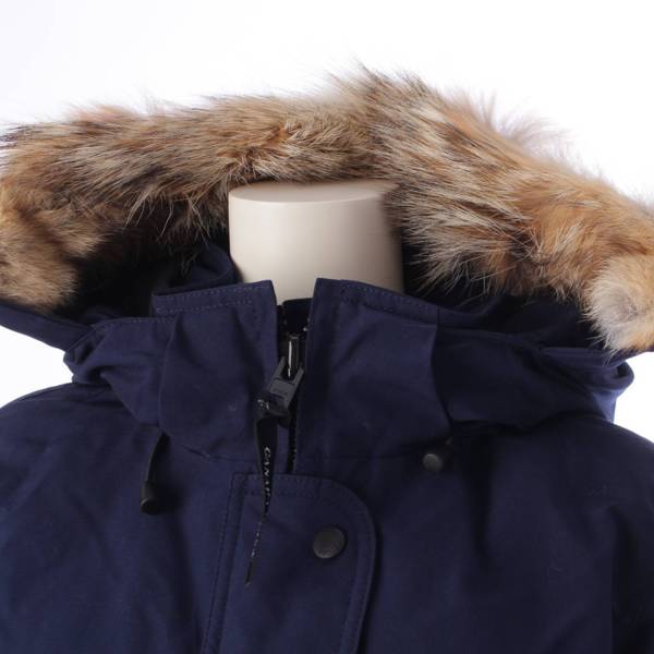 カナダグース CANADA GOOSE TRILLIUM PARKA トリリウムパーカ ダウンジャケット 6660LA ネイビー M 中古 通販  retro レトロ