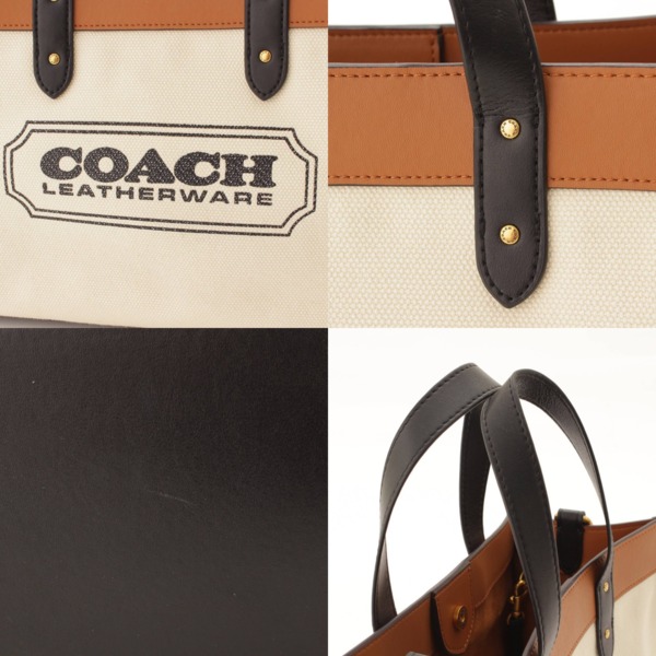 コーチ(Coach) フィールドトート30 ヴィズ キャンバス トートバッグ