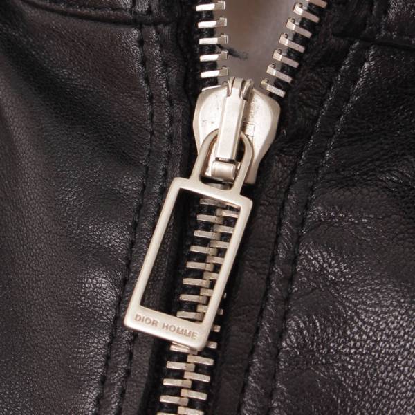ディオール(Dior) 11AW ラムレザー ライダースジャケット 133L430Z0119