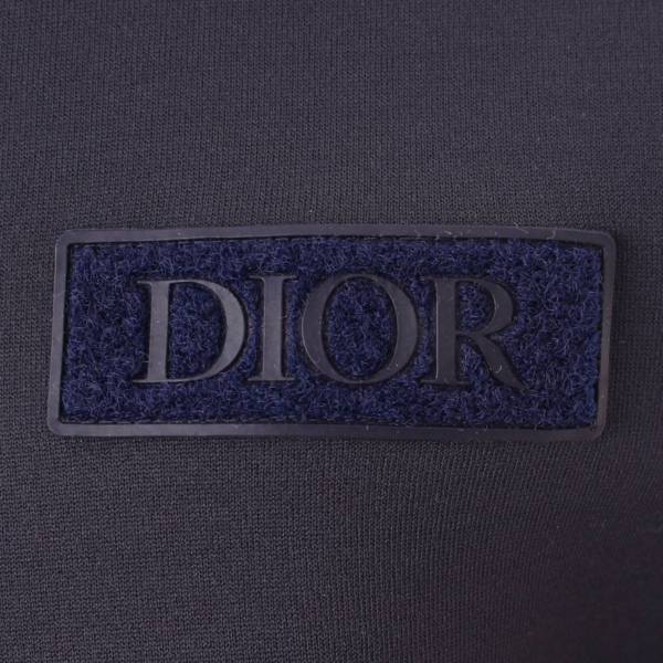 ディオール(Dior) メンズ 20SS ロゴプレート ジップアップ ブルゾン