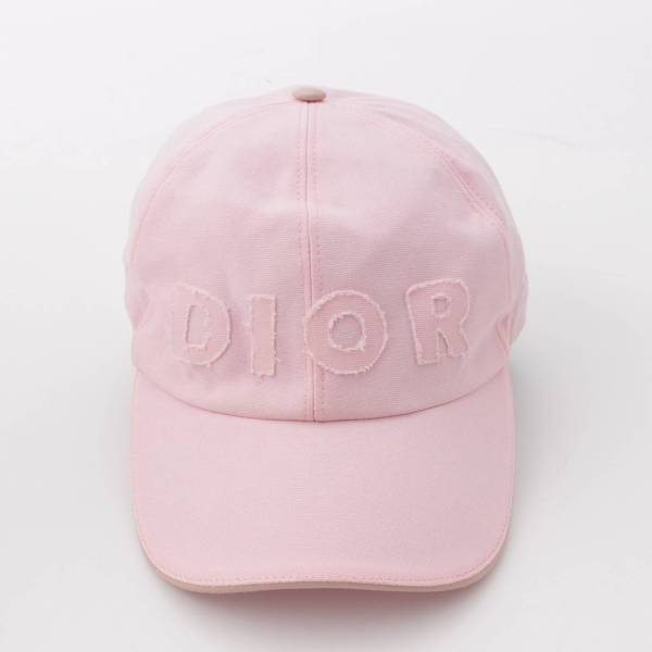 ディオール DIOR ダニエルアーシャム DANIEL ARSHAM ロゴ キャップ 帽子 023C909A451 ピンク M 中古 通販 retro  レトロ