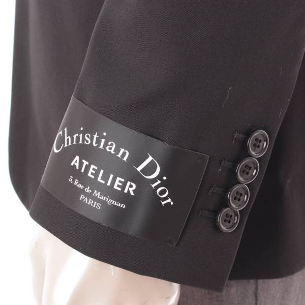 ディオール(Dior) アトリエ ピークドラペル テーラードジャケット BEE 