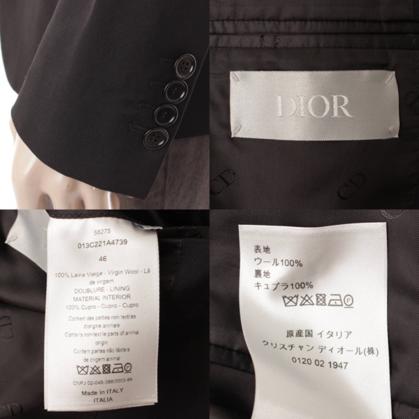 ディオール(Dior) 20SS ストール ドッキング ジャケット 013C221A4739