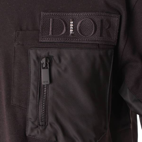 ディオール(Dior) サカイ コラボ 21AW ドッキング Tシャツ トップス 