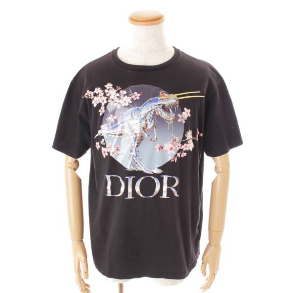 ディオール(Dior) 19SS 空山基 ダイナソー ロボ Tシャツ 933J602B0533 