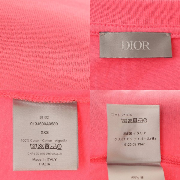 ディオール(DIOR) メンズ 20SS CDロゴ コットン Tシャツ トップス
