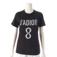 JA’DIOR 8 ロゴ 半袖 コットン Tシャツ トップス 843T03TC428 ブラック XS