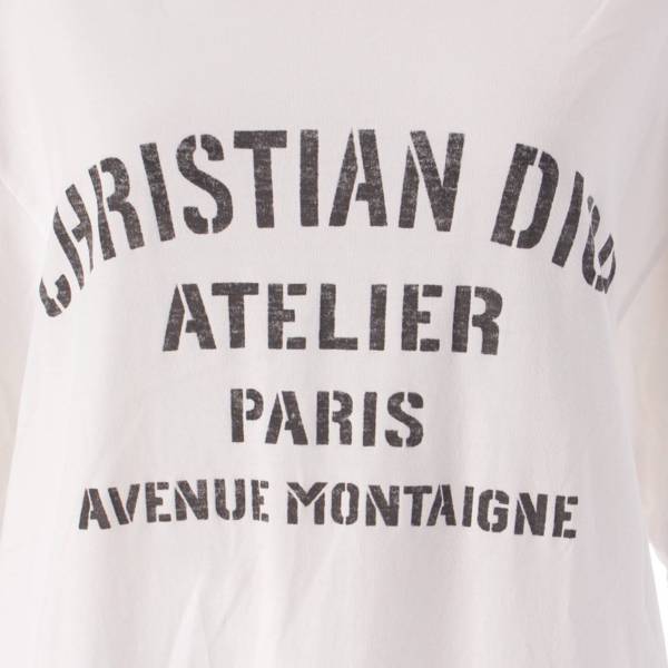 ディオール DIOR 21SS メンズ ATELIER アトリエ 半袖 ロゴ Tシャツ 043J615A0589 ホワイト XXL 中古 通販  retro レトロ