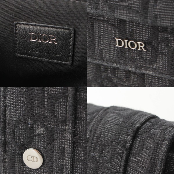 ディオール(DIOR) メンズ オブリーク キャンバス ショルダーバッグ 