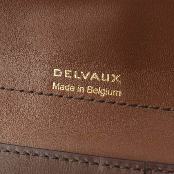 デルヴォー Delvaux レザー ブリヨン コンパクトウォレット 三つ折り ...