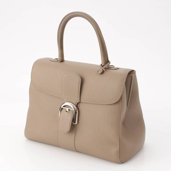 デルヴォー Delvaux ブリヨンMM ロデオカーフ 2way ショルダー ハンドバッグ トゥルティエールグレー 中古 通販 retro レトロ