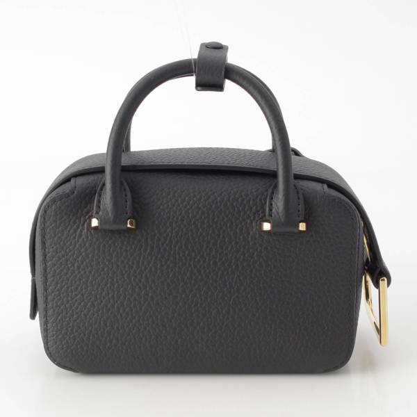 デルヴォー Delvaux クールボックス ナノ トリヨン レザー 2way ハンドバッグ ゴールド金具 ブラック 中古 通販 retro レトロ