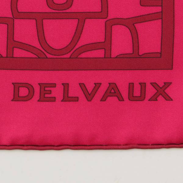 デルヴォー(Delvaux) ブリヨン柄 シルクスカーフ ピンク 中古 通販 ...