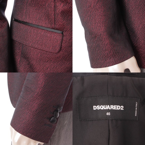 ディースクエアード(Dsquared) メンズ タキシード ジャガード