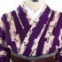 小紋 着物 紫色系（帯別売り）