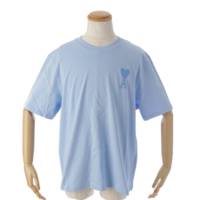 アレクサンドルマテュッシ 22SS ハート ロゴ 刺繍 Tシャツ  ライトブルー M