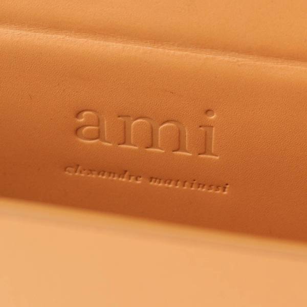 その他() Ami Paris アミパリス スクエア レザー ショルダーバッグ