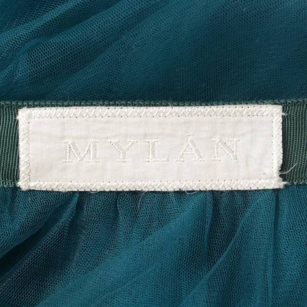 その他() MYLAN マイラン 18AW チュール ロングスカート グリーン 中古