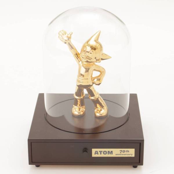 鉄腕アトム アトムデビュー70周年記念 高級磁器人形 限定500個 ゴールド塗装 