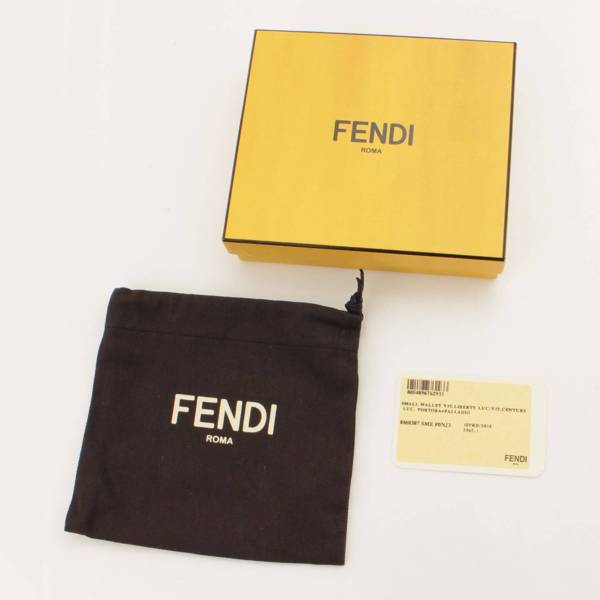 フェンディ(Fendi) バイザウェイ レザー 二つ折財布 8M0387 グレージュ