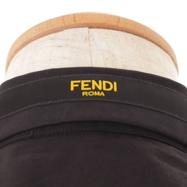 FENDI フェンディ 20S 総柄 フラワープリント シルク長袖シャツ FS0808 ABL4 ブラック