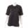 カリグラフィー Tシャツ カットソー  ロゴ FS7011 ブラック XS