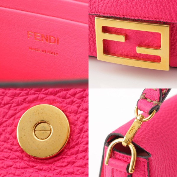 フェンディ Fendi セレリア マンマバケット ミニ レザー 2wayチェーンショルダーバッグ ピンク 中古 通販 retro レトロ