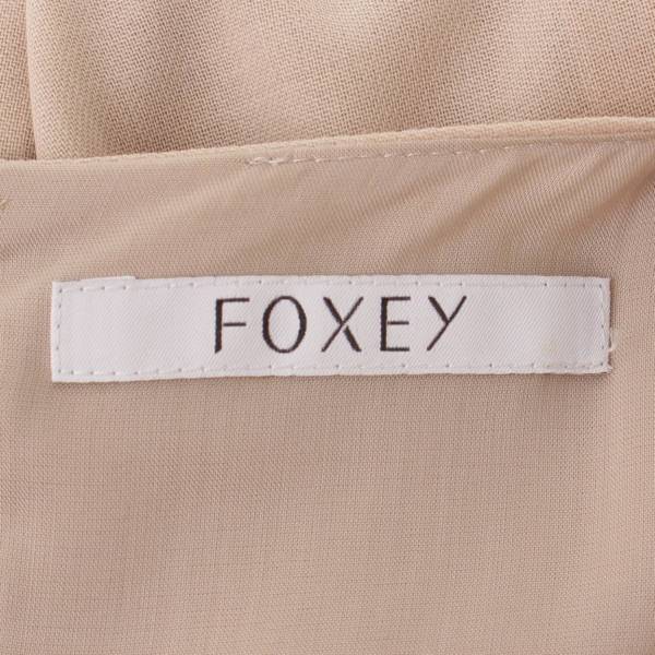 フォクシー(Foxey) ノースリーブ マリーゴールド ワンピース ドレス