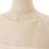 18年 チェック柄 ノースリーブ シルク ワンピース ドレス 38535 ホワイト 40