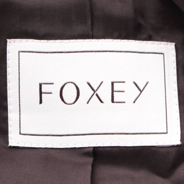 フォクシー(Foxey) Lady Tailored ノースリーブ ワンピース ドレス 41411 ブラック 40 中古 通販 retro レトロ