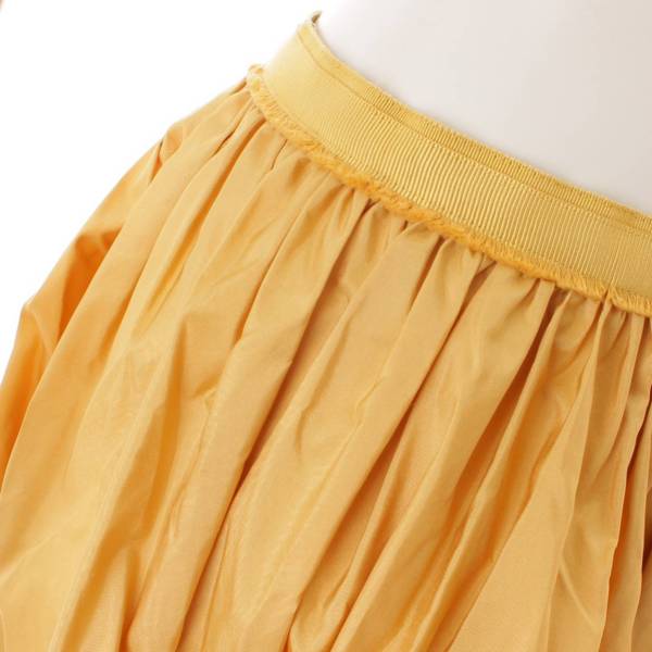 フォクシー(Foxey) Skirt DOLLY NOIR ギャザー フレア スカート 39704