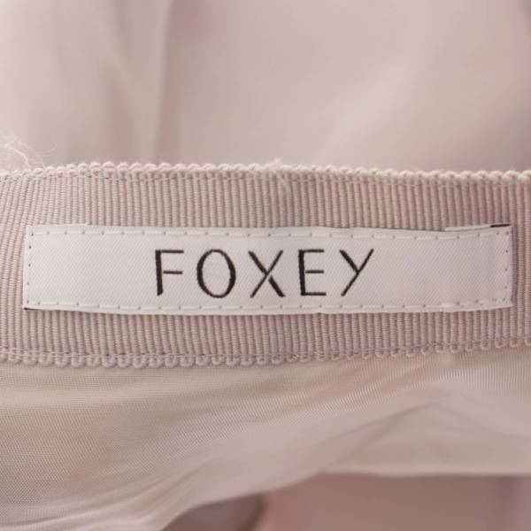 フォクシー(Foxey) Pudding スカート チュール 39338 グレー 38 中古 ...