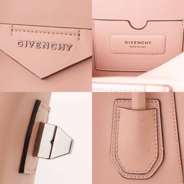 ジバンシィ(GIVENCHY) アンティゴナ ソフト スモール レザー 2WAY ハンドバッグ BB50F3B0WD ピンク 中古 通販 retro  レトロ