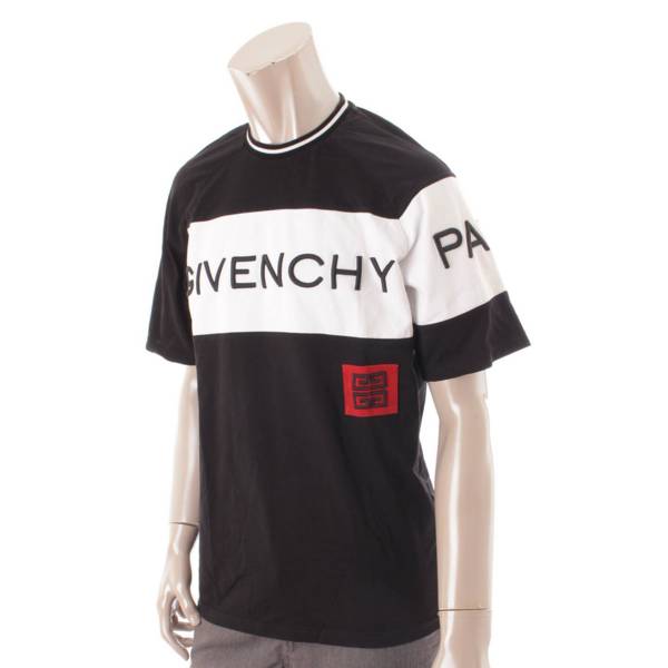 ジバンシー GIVENCHY メンズ　ロゴ　黒Tシャツ黒色