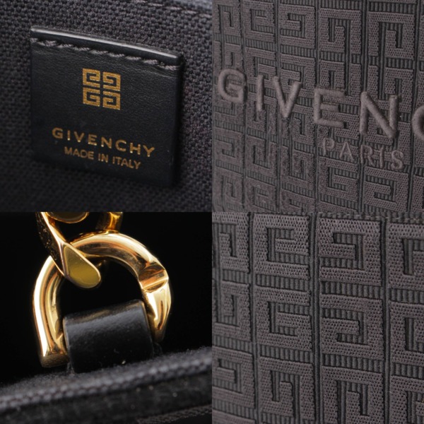 ジバンシィ GIVENCHY ロゴ 4G キャンバス 2way チェーンショルダー トートバッグ ブラック 中古 通販 retro レトロ