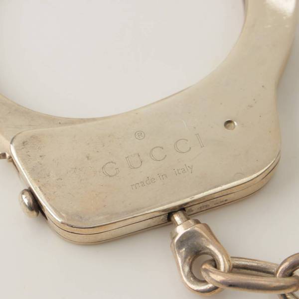 グッチ Gucci トムフォード期 手錠 SV925 ブレスレット ハンドカフ 