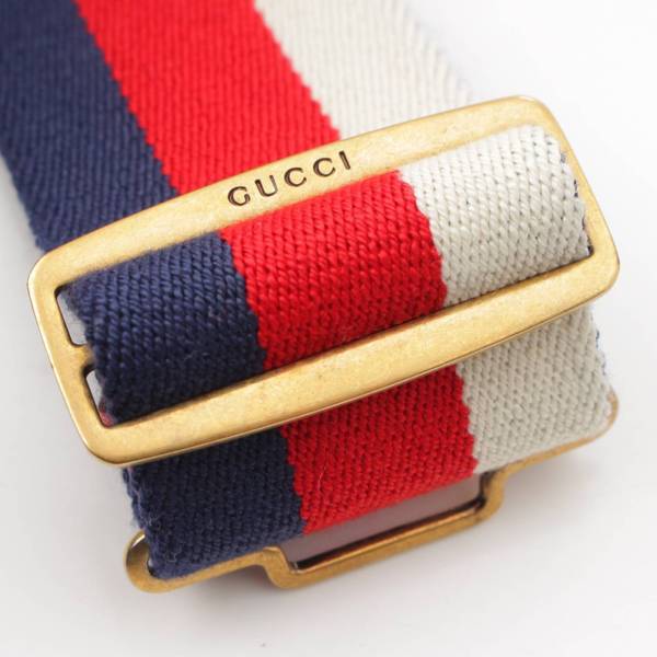 先行SALE】グッチ Gucci シルヴィー Beeバックル キャンバス ウェブ 