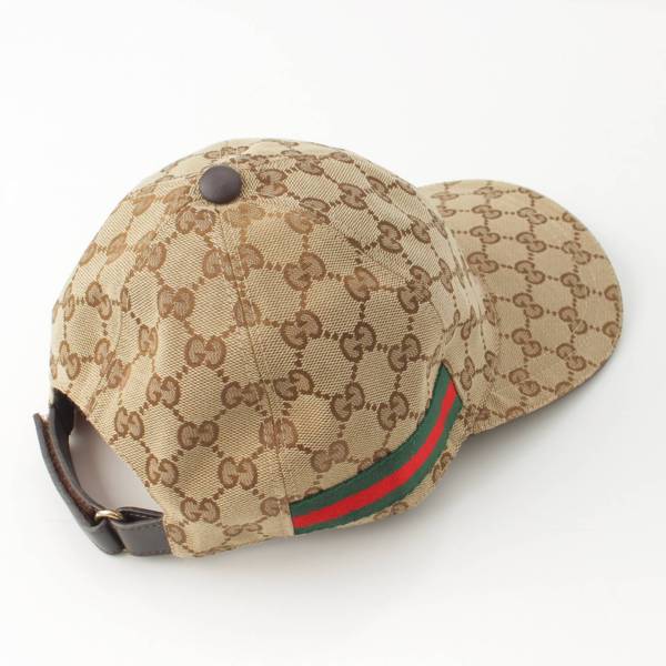 グッチ Gucci GGキャンバス ベースボールキャップ 帽子 200035