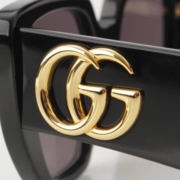 グッチ(Gucci) GGマーモント サングラス GG0956S ブラック 54□19 中古