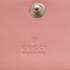 GGマーモント チェーン付き レザー 二つ折り財布 コンパクトウォレット 625693 ピンク