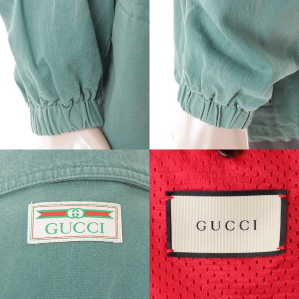 グッチ(Gucci) メンズ デニム ジャンバー ジャケット 599939