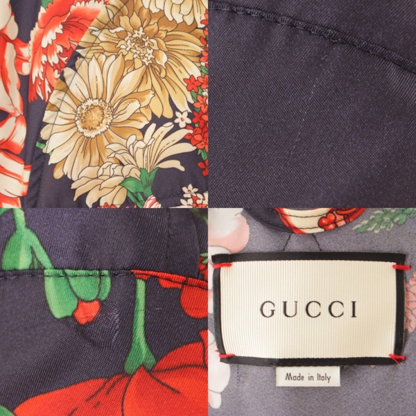 グッチ(Gucci) 18年 スプリング ブーケ ナイロンジャケット 花柄