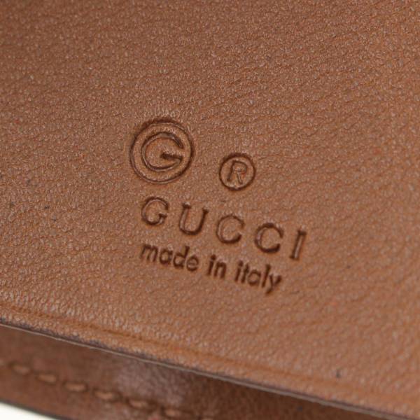 グッチ(Gucci) マイクログッチシマ レザー 6連キーケース 150402