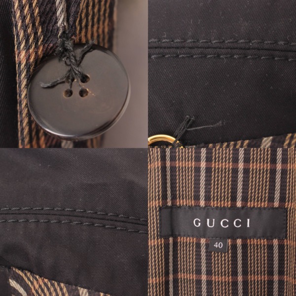 グッチ(Gucci) ホースビット ベルト付き ロングコート 200254 ブラック 40 中古 通販 retro レトロ